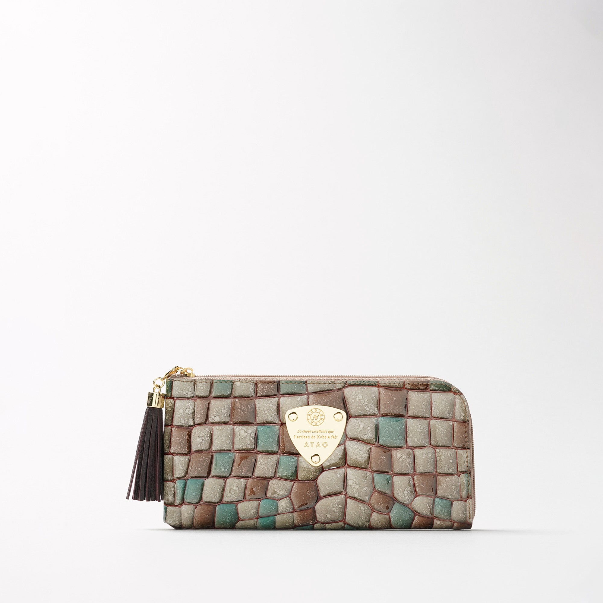 アタオ リモ アドリアエメラルド 財布 ATAO アタオ L字 長財布 limo