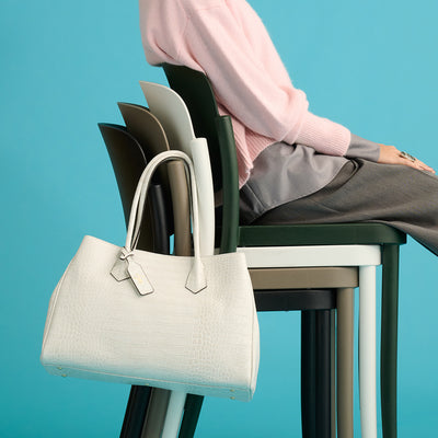 <legu> Chroma A4 Tote Bag  White