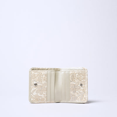 ＜ARUKAN＞claire 二摺式短夾/粉紅色