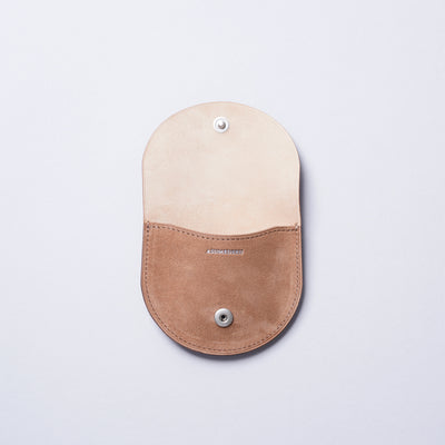 <ASUMEDERU> Coin Case / Brown