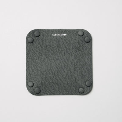 ＜kobe leather＞Tray-S / Greige