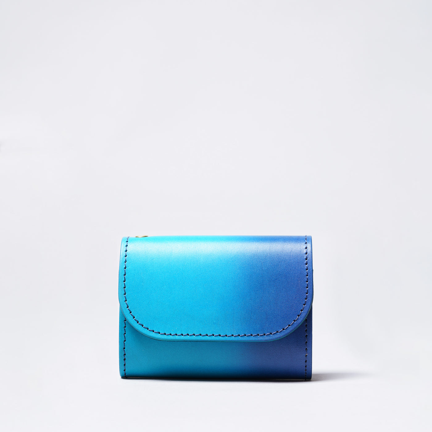 <cotocul> Gradation Dyed Mini Wallet / Grass