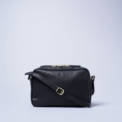 ＜キソラ＞オリーブヌメ ミニショルダー/BRN (ブラウン)