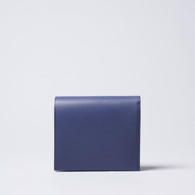 <ASUMEDERU> Bi-fold Wallet / Blue