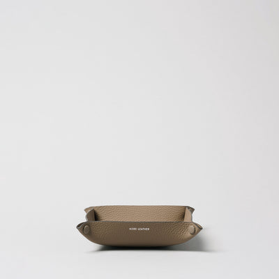 ＜KOBE LEATHER＞Tray-L/綠色