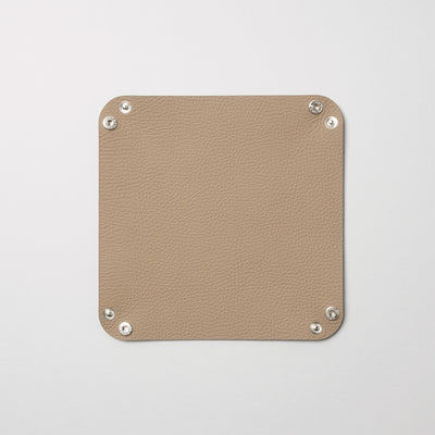 ＜kobe leather＞Tray-L / Ivory