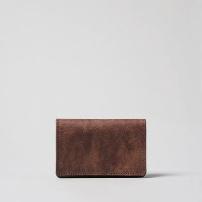 <LITSTA> Name Card Case / Dark Brown