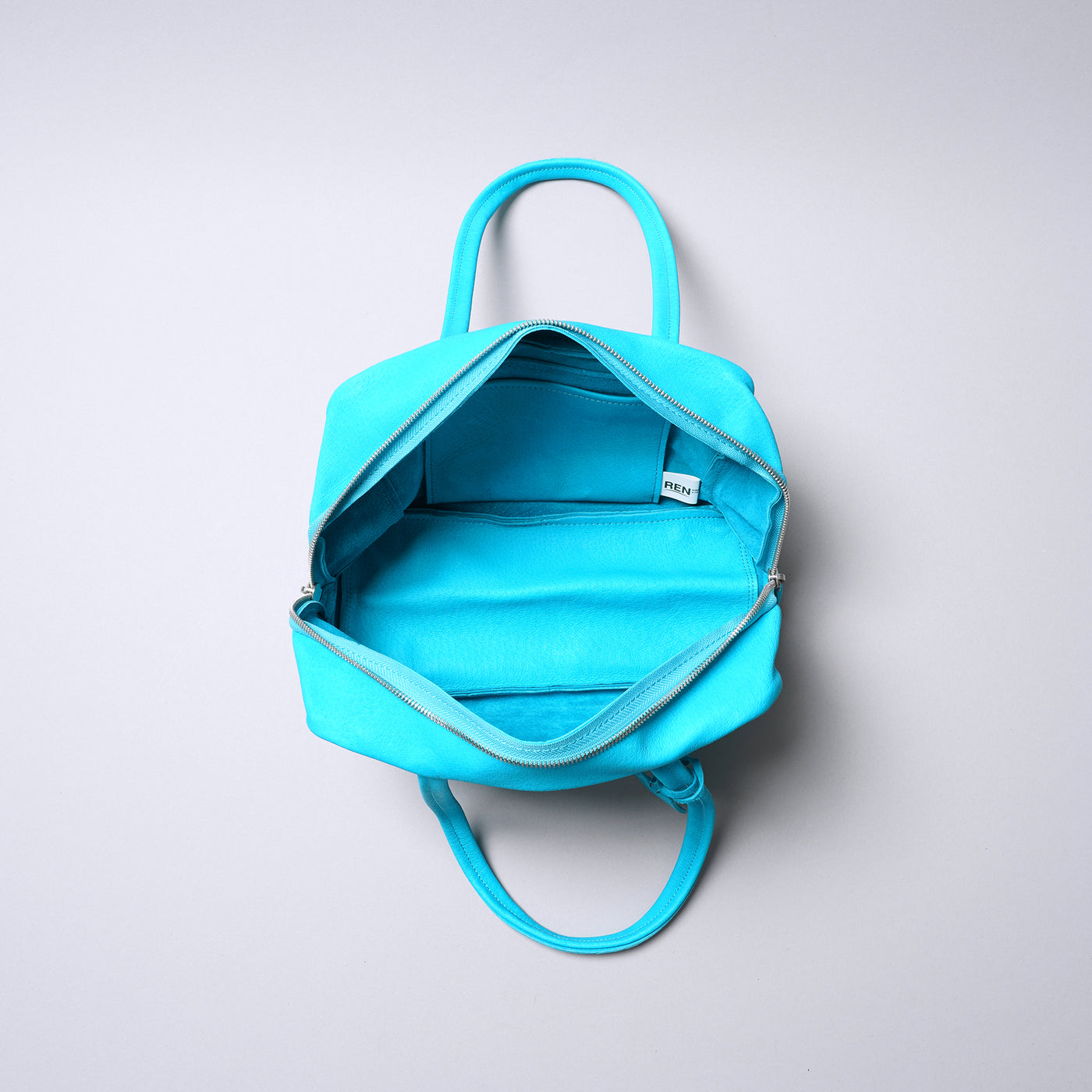 <REN> Hallie Square Duffle XS / Turquoise