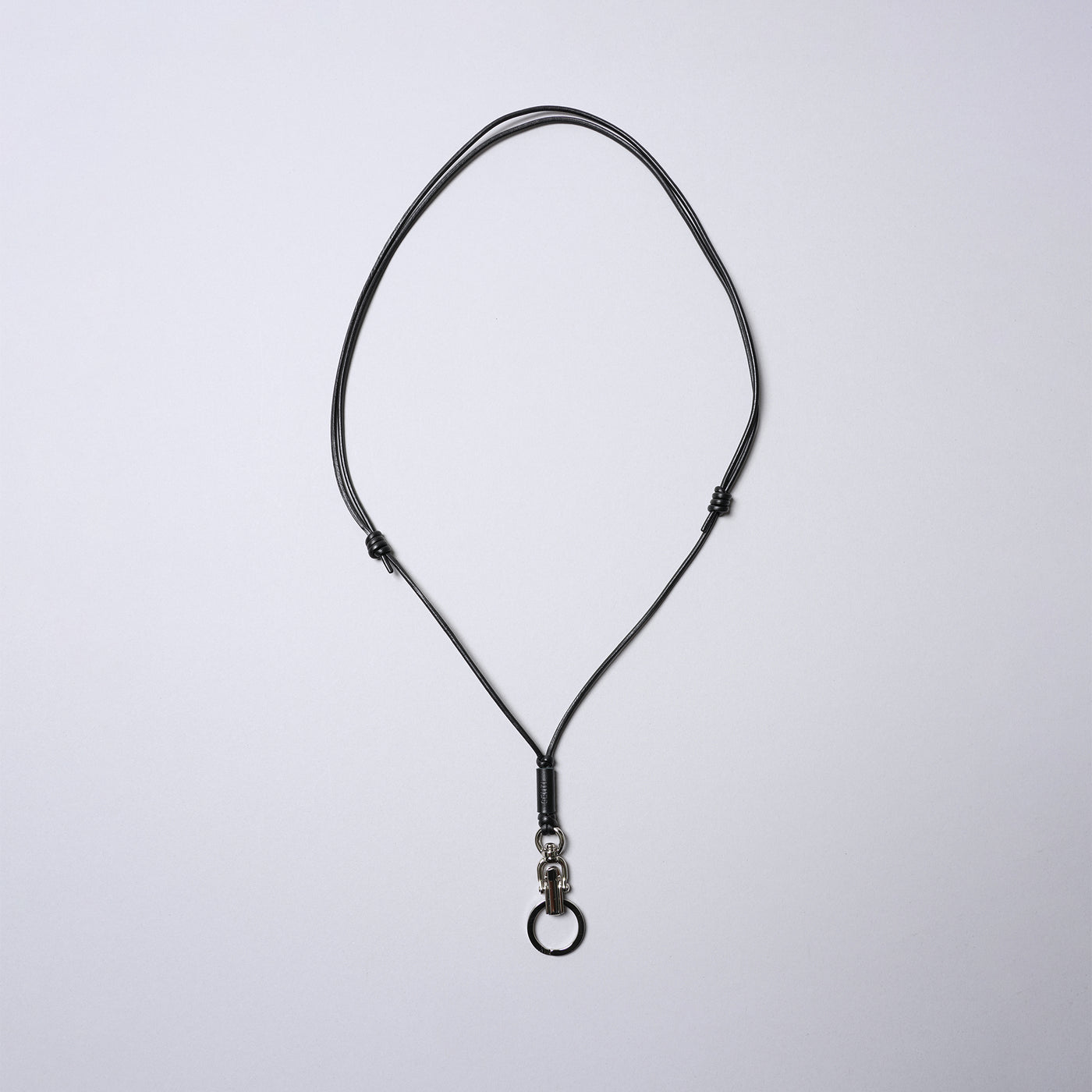 <SENTI FLATTER THE SENSES> Multi Leather Strap (Clip Hook) / Camel