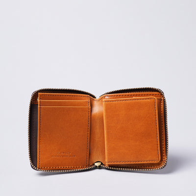 ＜スロウ＞herbie -mini round wallet-/ブラック