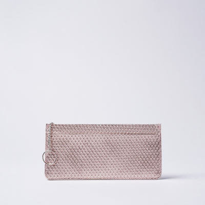 <Nomura Seisakusho> Smart Wallet (Spike Embossed) / Silver