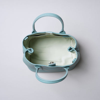 <itten-itten> Leather Mini Tote (w/ D) / Oak