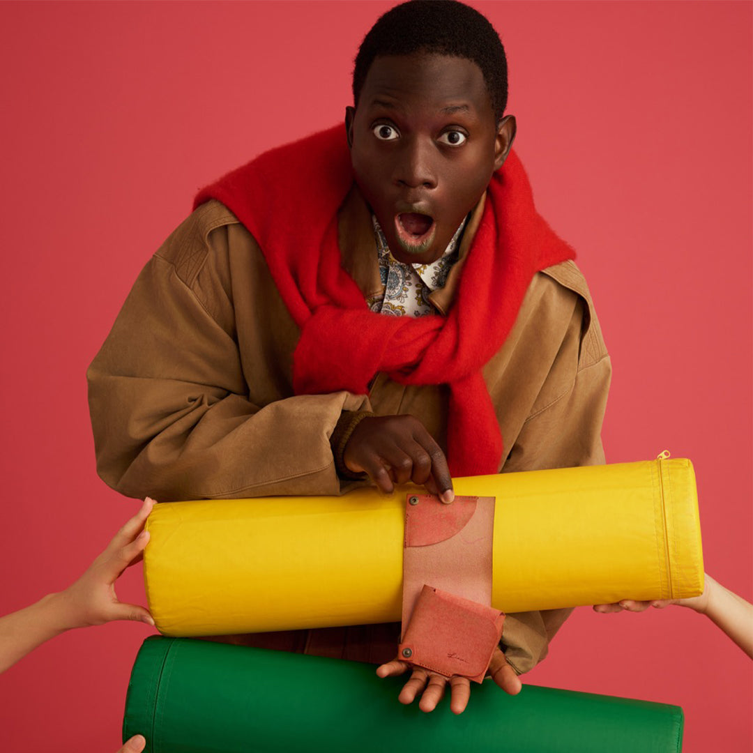 ＜LITSTA＞Flexible Wallet/珊瑚粉