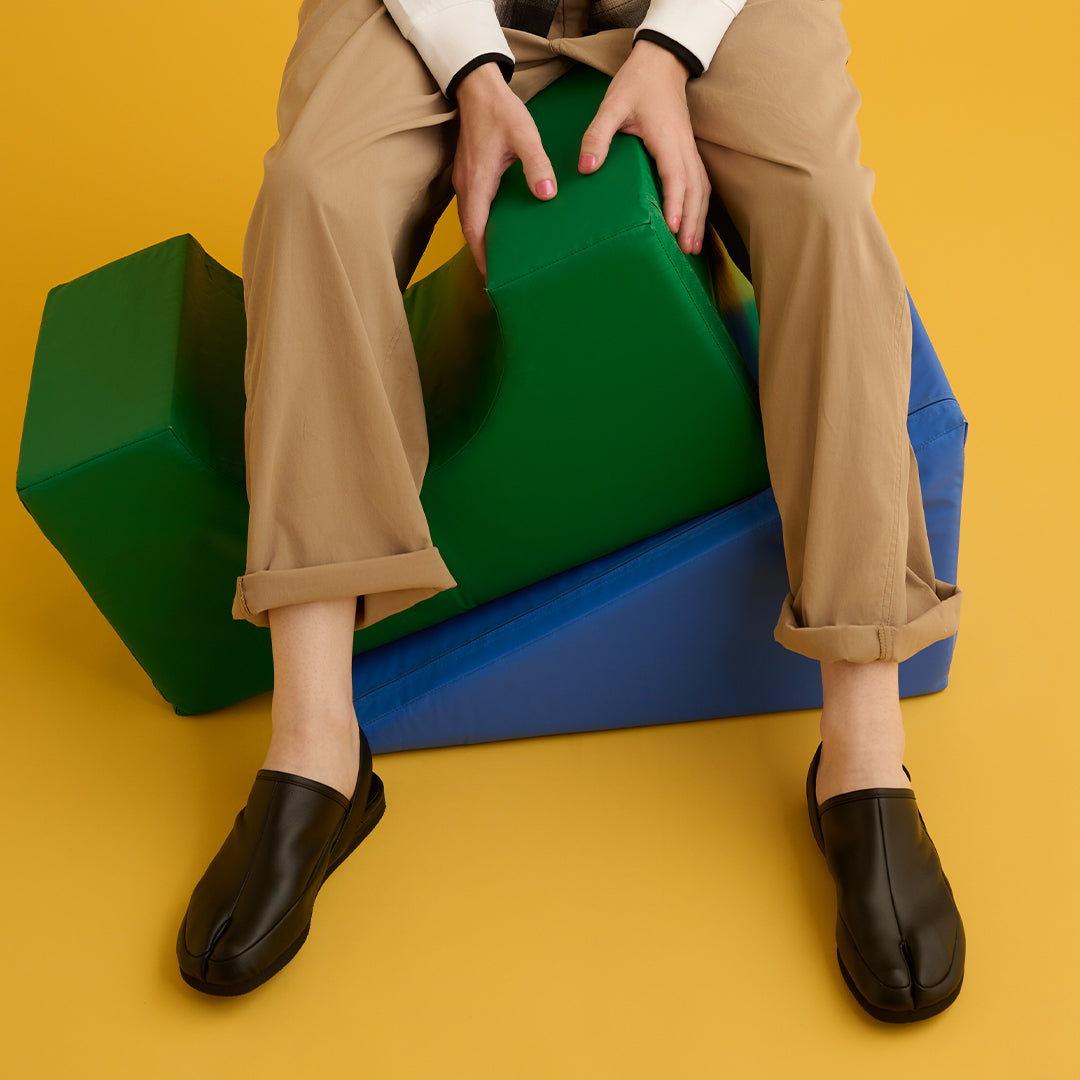 ＜スタスタ＞足袋シューズ/黒