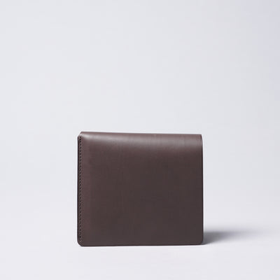 <ASUMEDERU>  Folded Wallet with Open Bill Pocket / Red