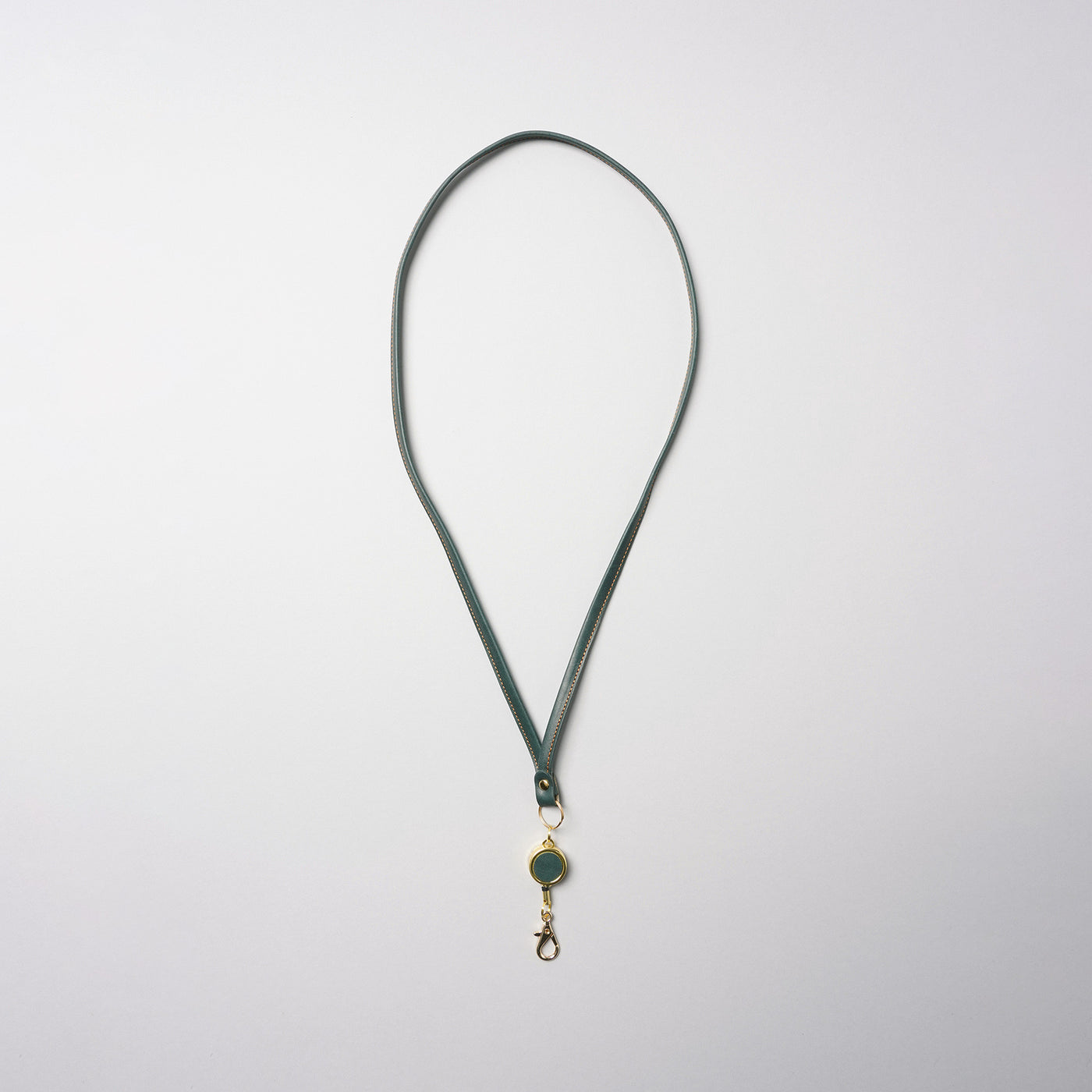 <lezali> Italian Leather Neck Strap / Rasberry