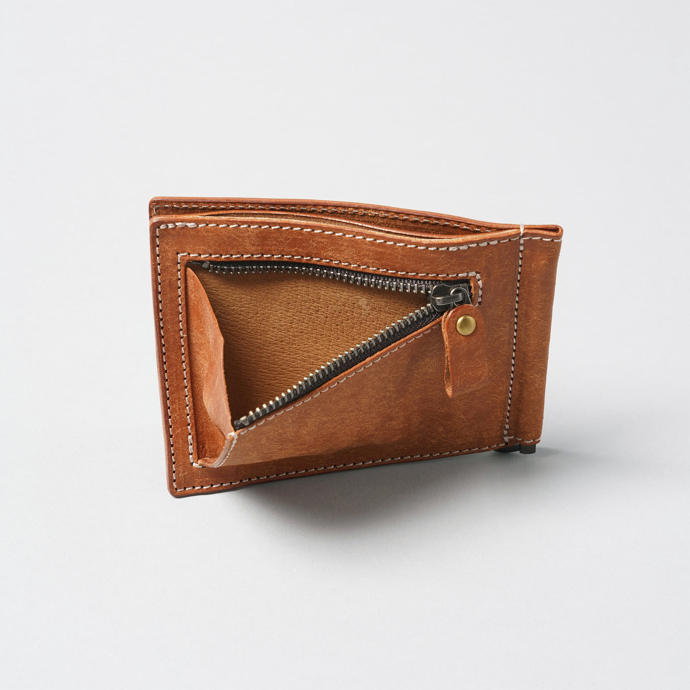 <LITSTA> Money Clip / Dark Brown