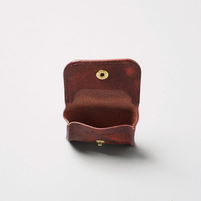 <LITSTA> Tiny Coin Case / Dark Brown