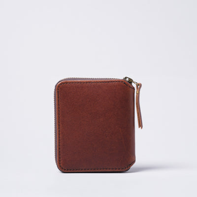 ＜SLOW＞herbie -mini round wallet-/黑色