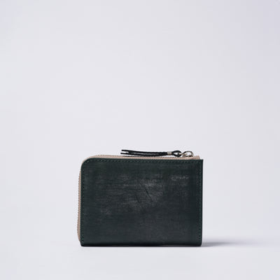 <SLOW> bridle -L Zip middle wallet-/Black