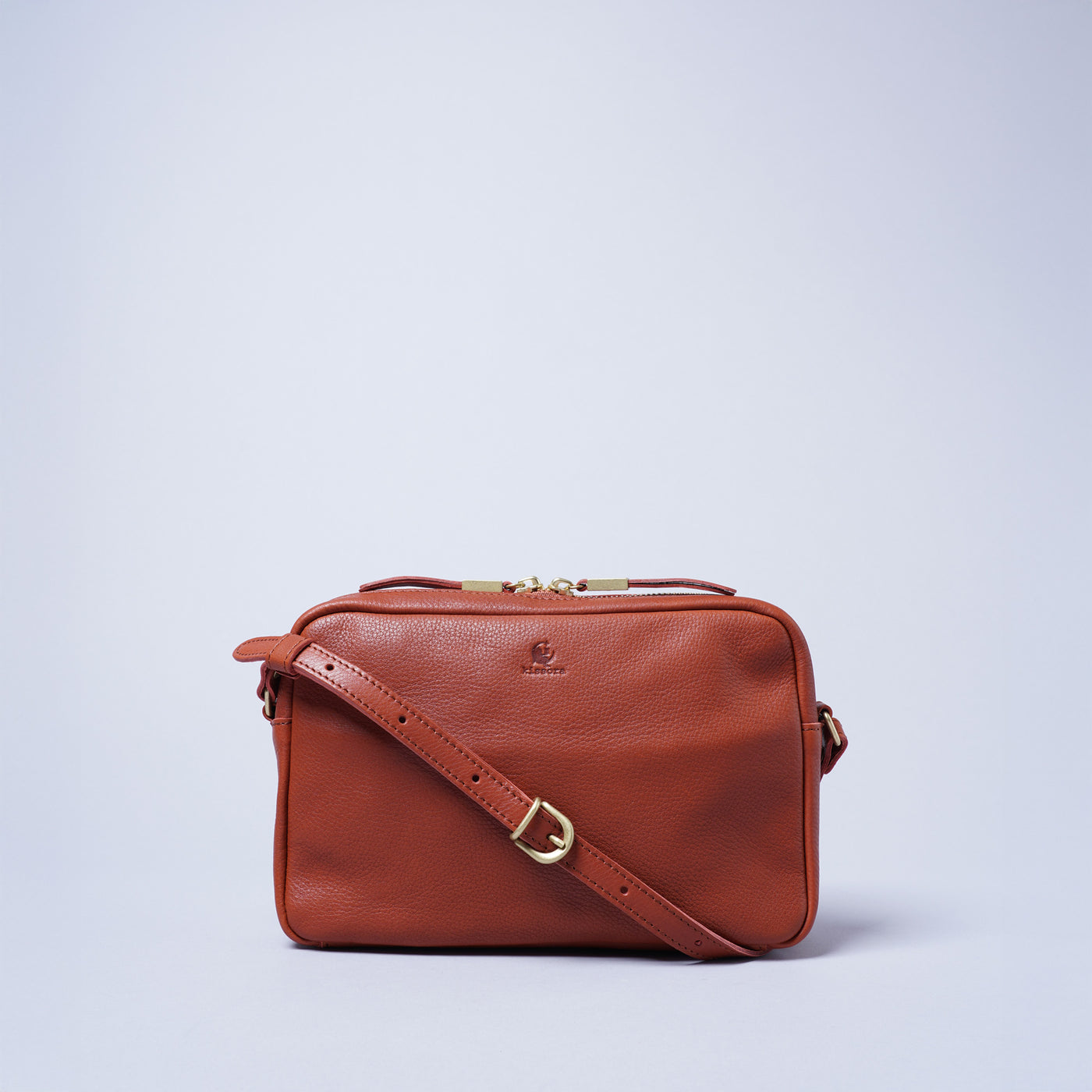 ＜キソラ＞オリーブヌメ ミニショルダー/BRN (ブラウン)