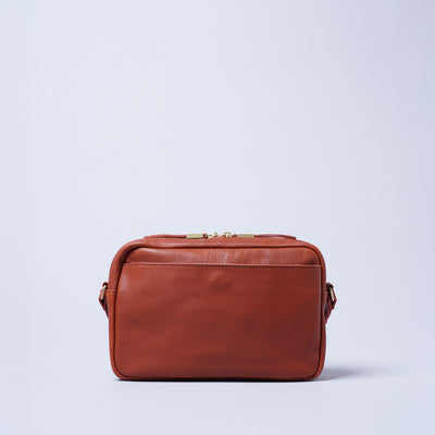 ＜キソラ＞オリーブヌメ ミニショルダー/BRN (ブラウン)