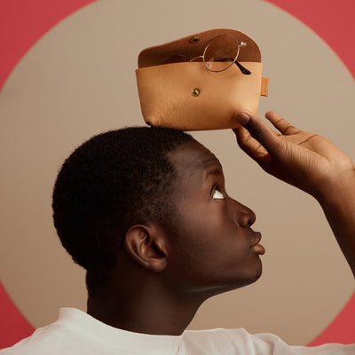 ＜minca＞皮革錢包 02/S/天然皮革色