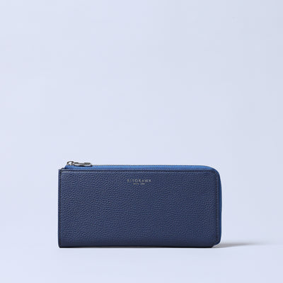 ＜KIYOKAWA＞［SOPHIE］L zip long wallet/藍色