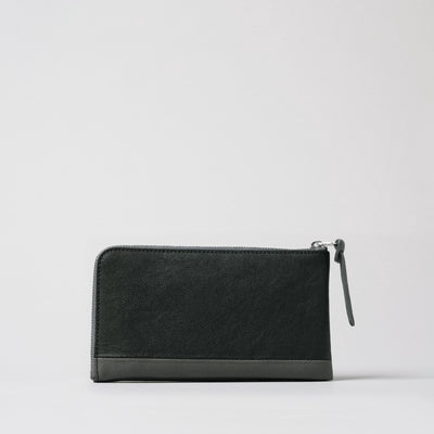 <numeri> Sottile Bi-Color L Zipper Long Wallet / Red x Navy