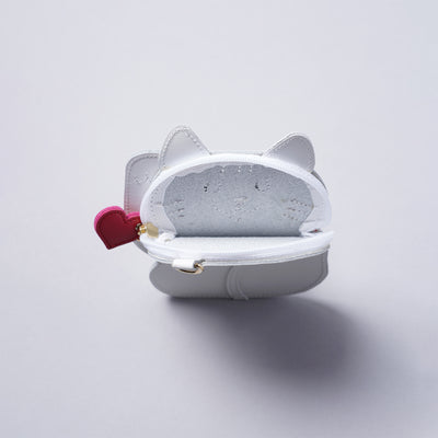 <Nomura Seisakusho> Maneki Neko Pouch / White