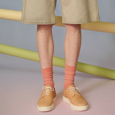 <TOSS> Bath Bath Lace-up Leather Sneaker Tochigi Tanned Leather / natural