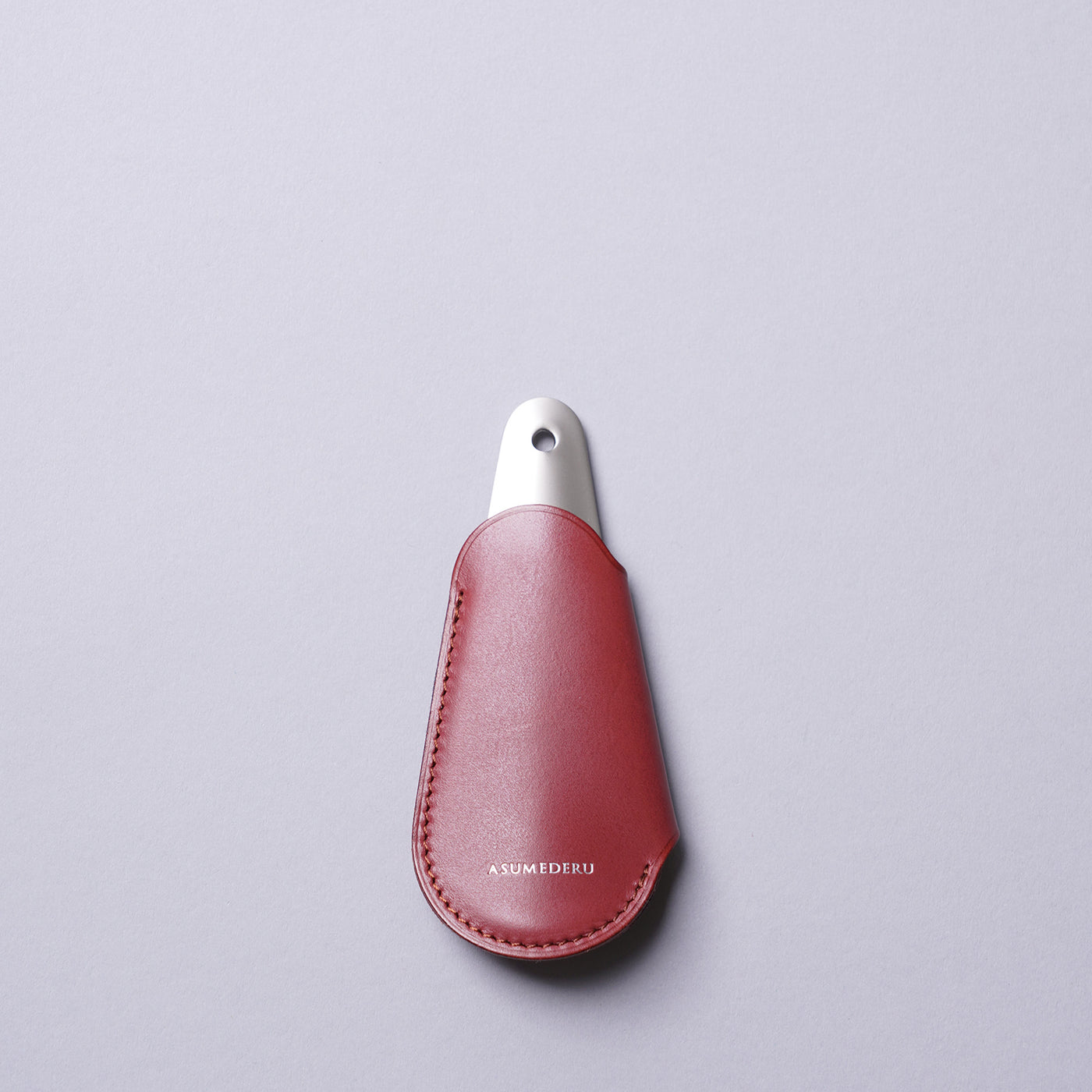 <ASUMEDERU> Shoehorn with cover / Beige