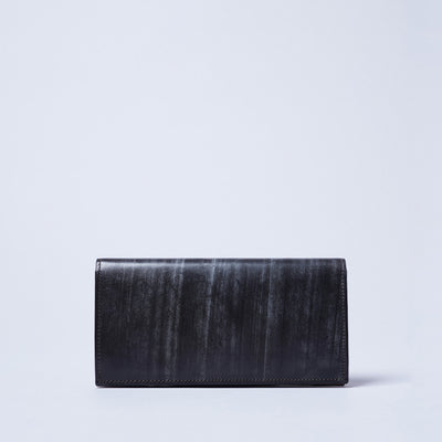 ＜クラフスト＞ブライドルレザー 長財布/Navy (ネイビー)
