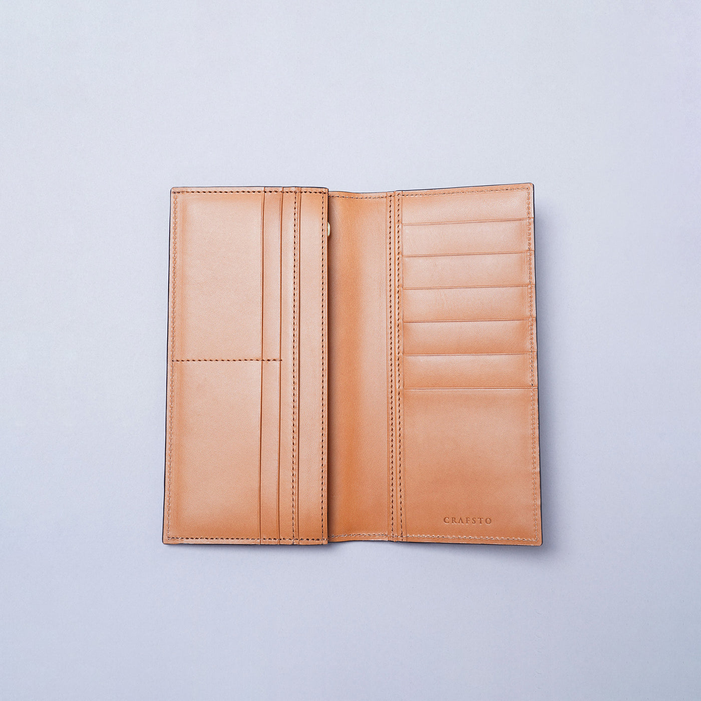 ＜CRAFSTO＞Bridle Leather 長夾/綠色