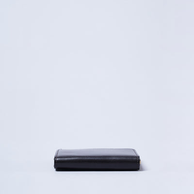 ＜クラフスト＞ブライドルレザー L字ファスナー財布/Black (ブラック)