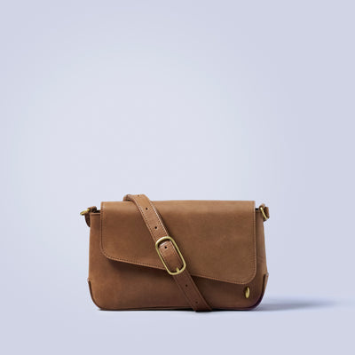 ＜Coquette＞NOA（肩背包）/棕色