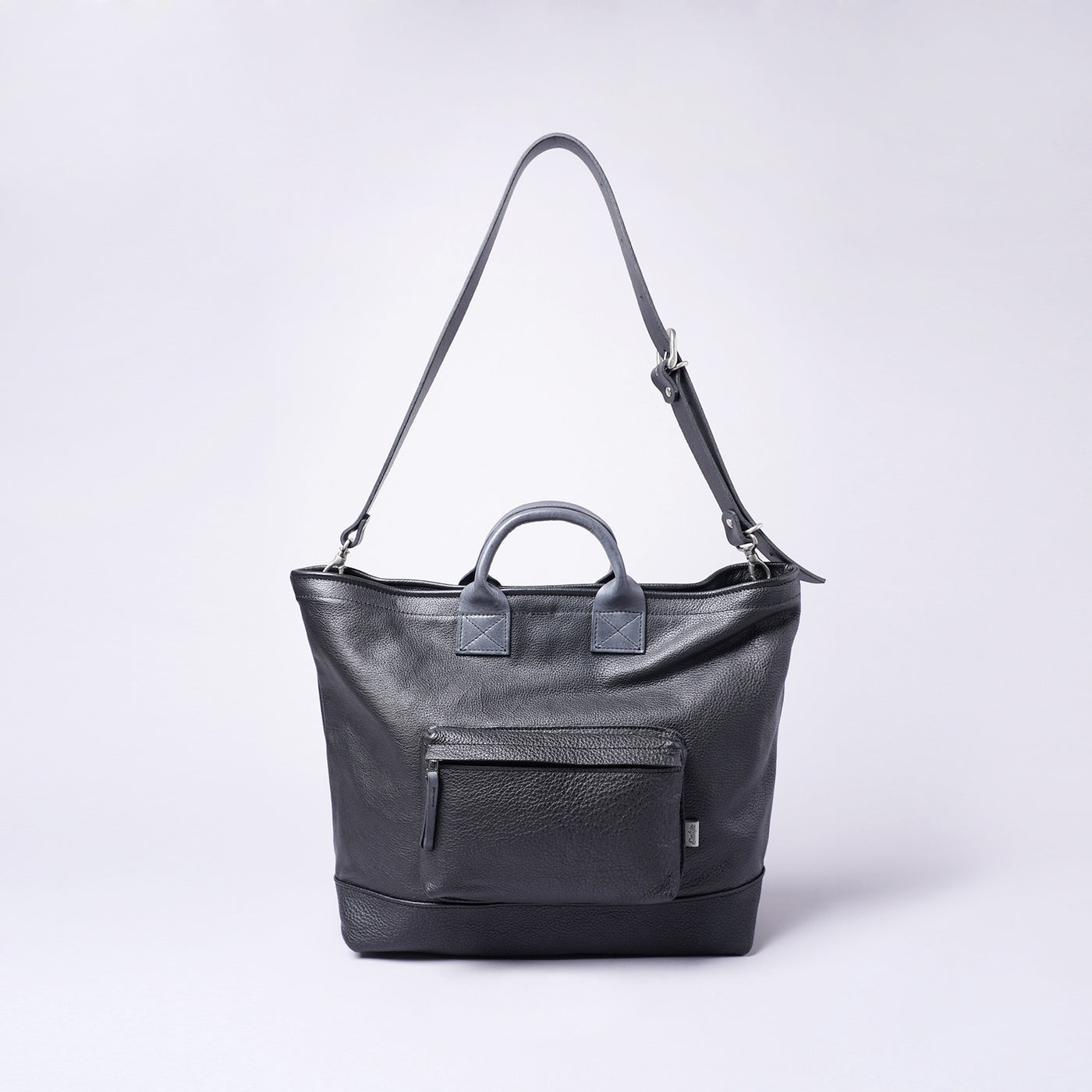 ＜デライフ＞Supple Tote Bag/ブラック