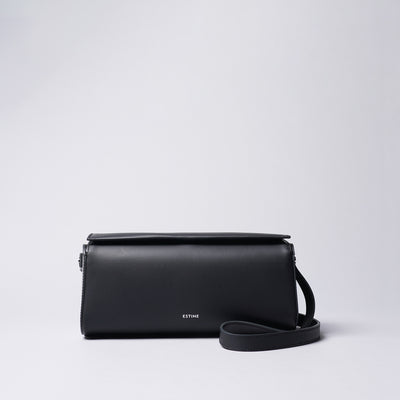 <ESTINE> Alonge Series Shoulder Handbag /Black