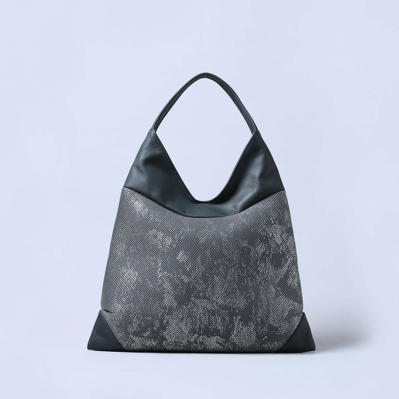 ＜ESTINE＞Oblique系列 托特包/灰色