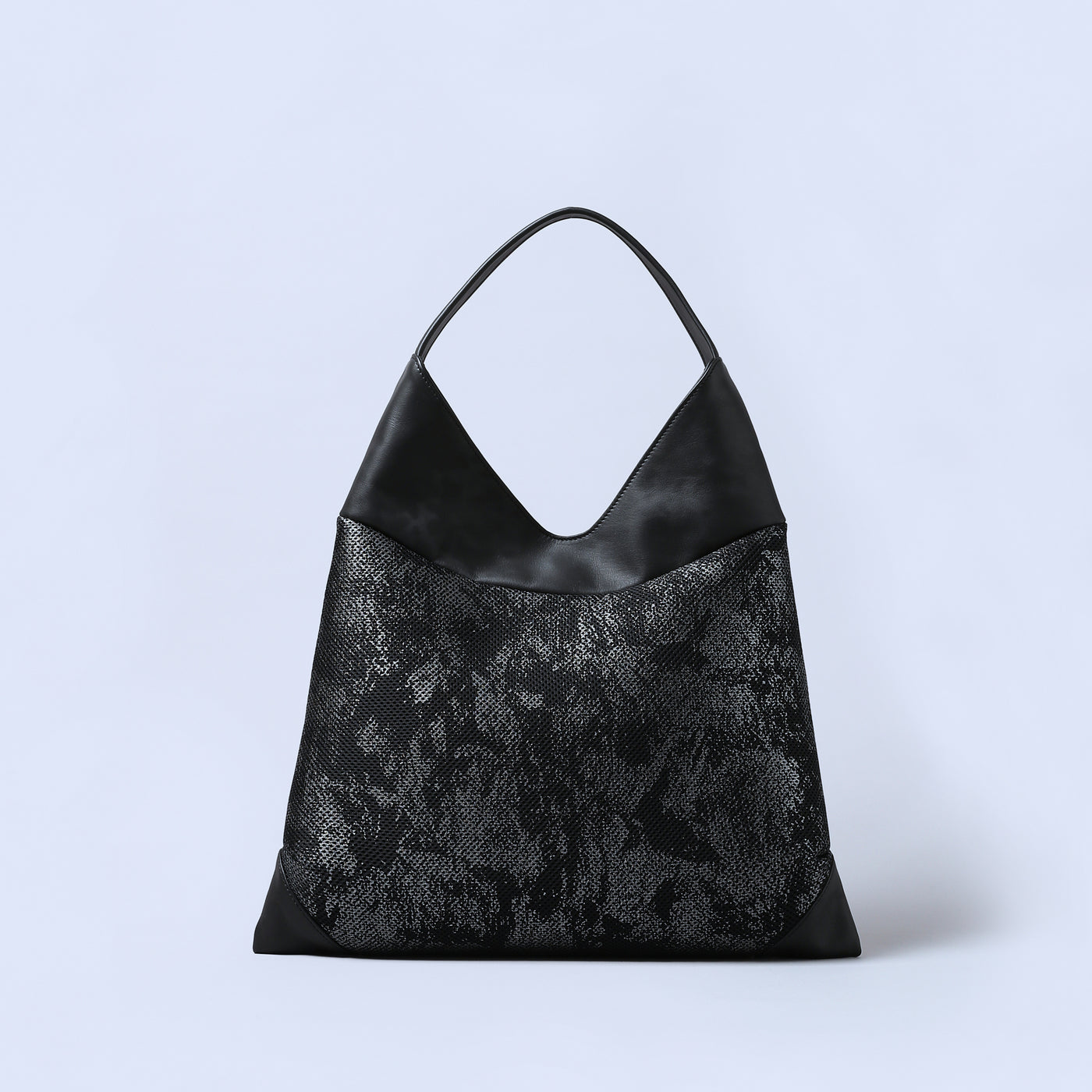 ＜ESTINE＞Oblique系列 托特包/黑色