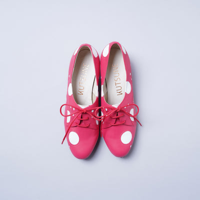 ＜クツネ＞LAST FLOWER PUMPS/ネイビー/シルバー(ネイビー×シルバー)