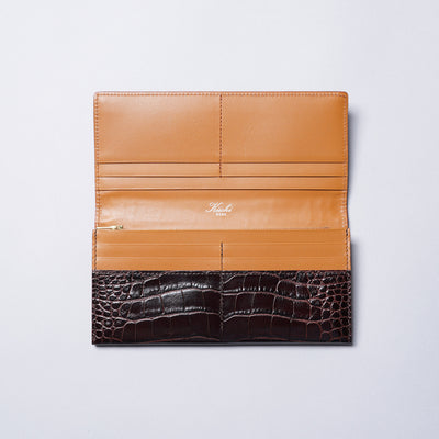 <kiichi> Alike Series Long Wallet (Flap Closure) / Blue