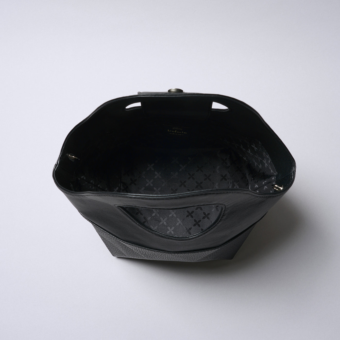 <Kolmio> [VALO] 01 2way Tote / Black x Black