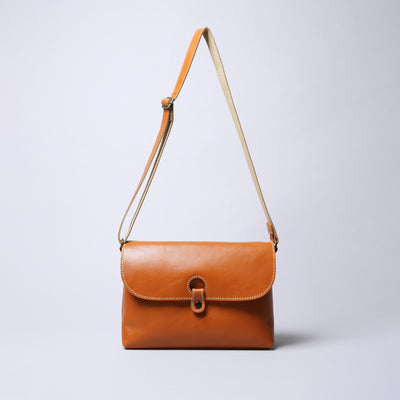 ＜Laisser Faire＞Wolf 斜背包/巧克力色