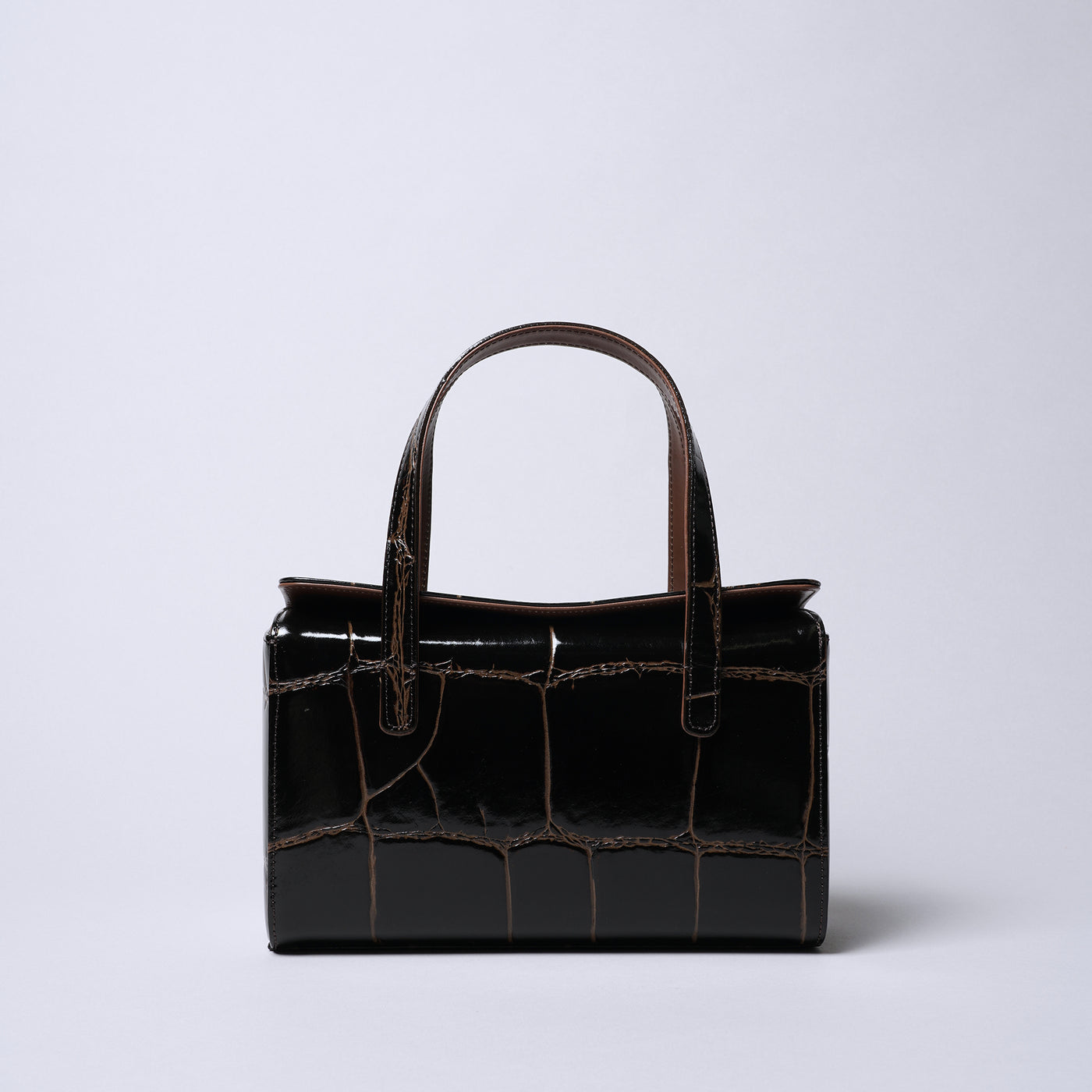 <REAL MIND BL> Prima Borsa Hand Bag / Chocolate
