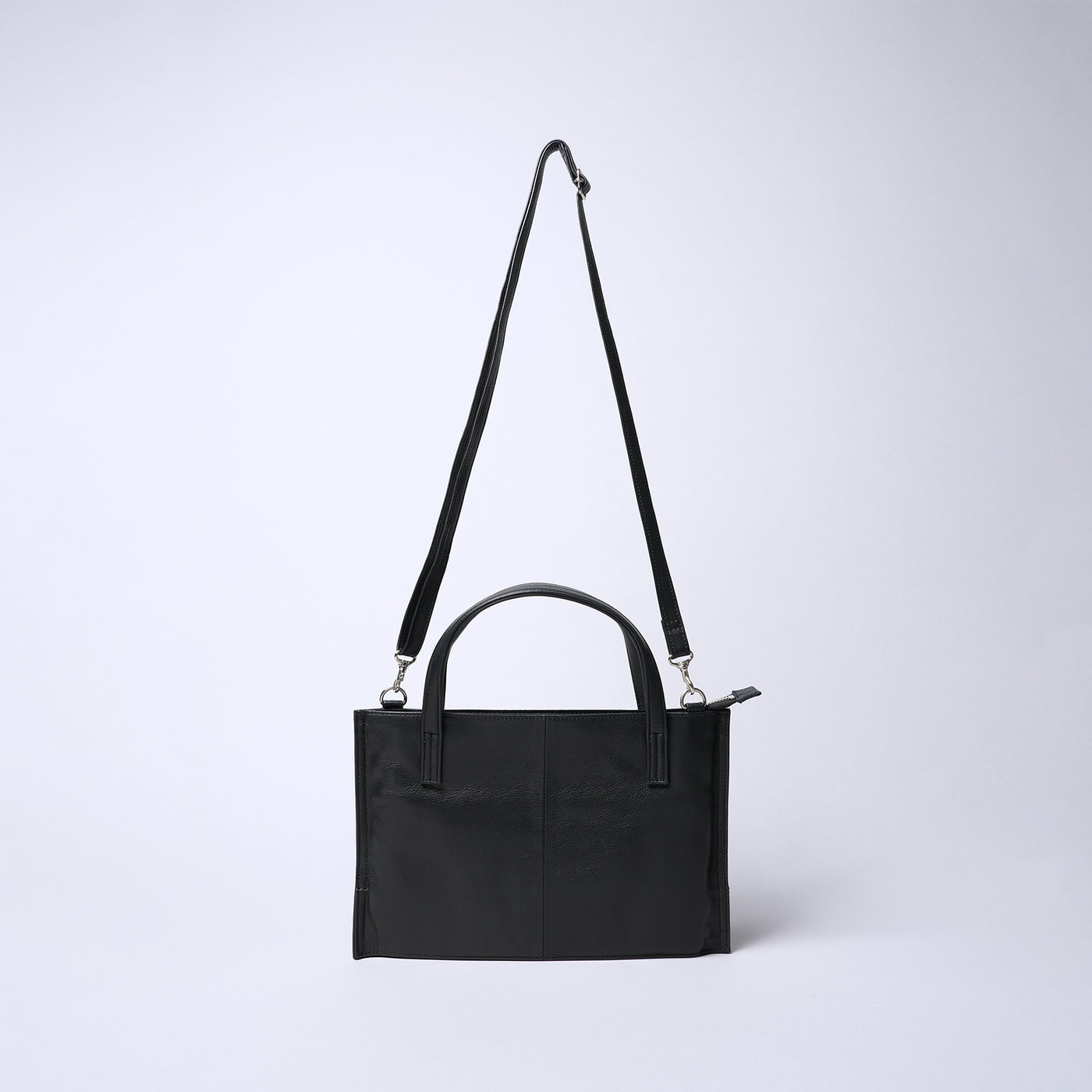 <REAL MIND BL> Fika Thin Gusset 2 Way Shoulder Bag / Grey