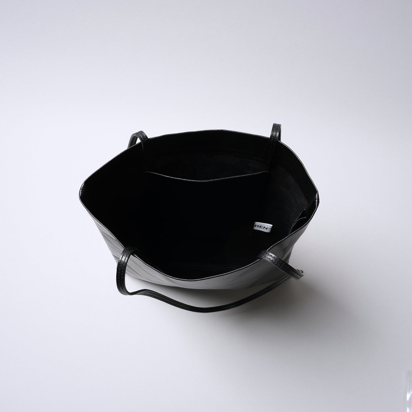 ＜REN＞Flag Tote/黑色