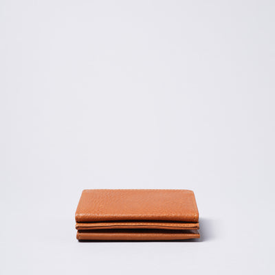 <SLOW> bono -clasp mini wallet / Oak