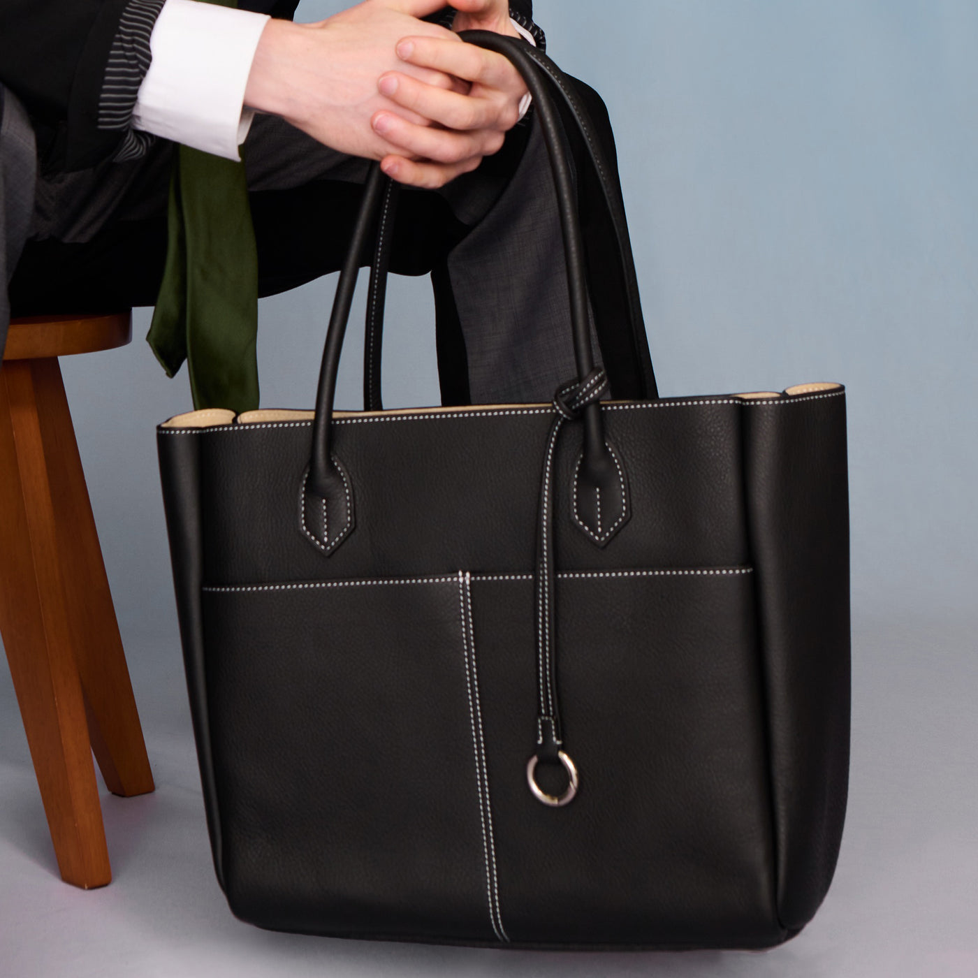 <Flathority> Coimbra Tote (M)/黑色