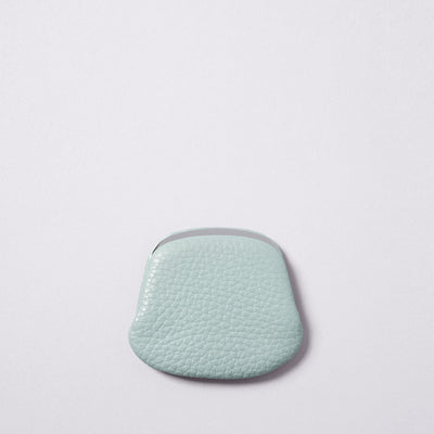 <bell la bell> Italian Leather Push Closure S  Metal Clasp Coin Purse / Mint Green